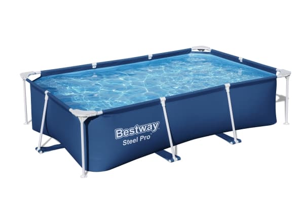 Bestway Steel Pro 56403 maanpäällinen uima-allas Kehikollinen uima-allas Suorakulmainen 2300 L Sininen