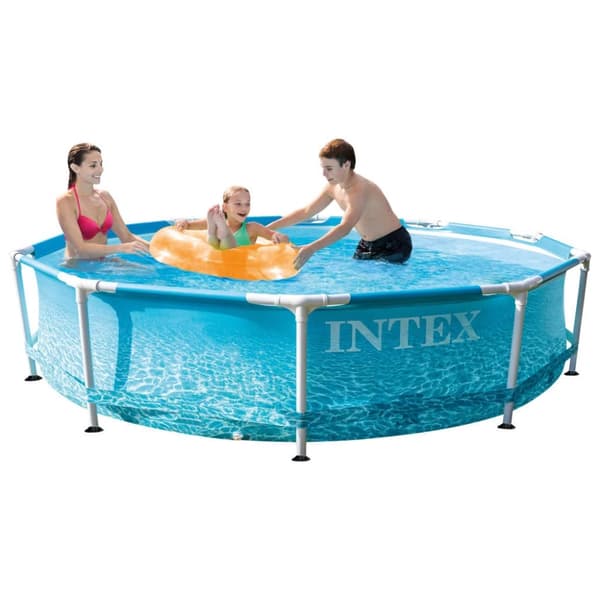 INTEX Beachside metallrammebasseng 305x76 cm