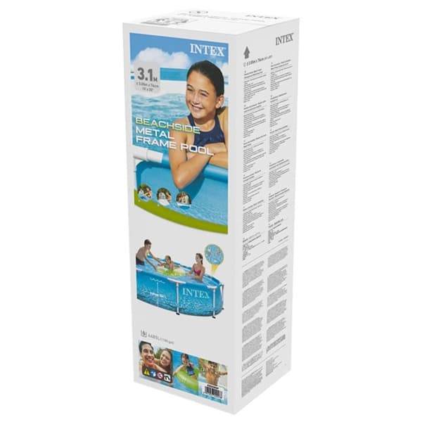 INTEX Beachside metallrammebasseng 305x76 cm