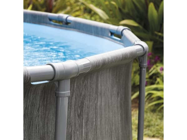 BASSENG- INTEX GREYWOOD PRISM  PREMIUM RAMMEBASENG 5,5 M / 1,22 M