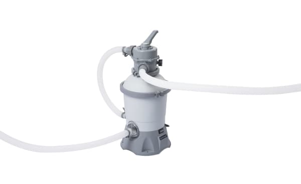 Bestway Power Steel 56442, 6478 l, Innrammet basseng, Stige, Blå, Grå, 66,9 kg