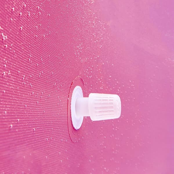 Badebassin firkantet 300 x 207 x 70 cm - pink