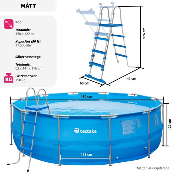 Swimming Pool Merina - blå