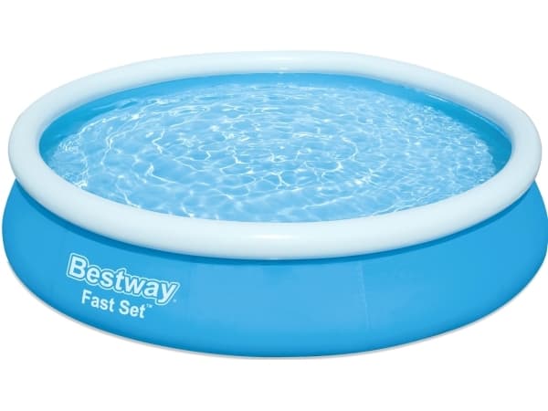 Bestway Fast Set 57273, 5377 l, Uppblåsbar pool, Blå, 12,3 kg