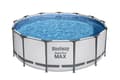 Miniatyrbilde 2 av 5: Bestway Steel Pro 5618W, Innrammet basseng, Stige, Hvit, 50,3 kg