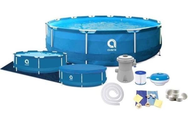Pool med pumpe - 366 x 76 cm - Avenli - komplet sæt