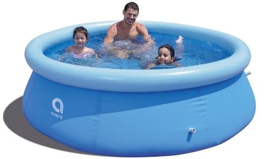 Avenli Fast Set uppblåsbar pool 305 x 76 cm med pump och lock