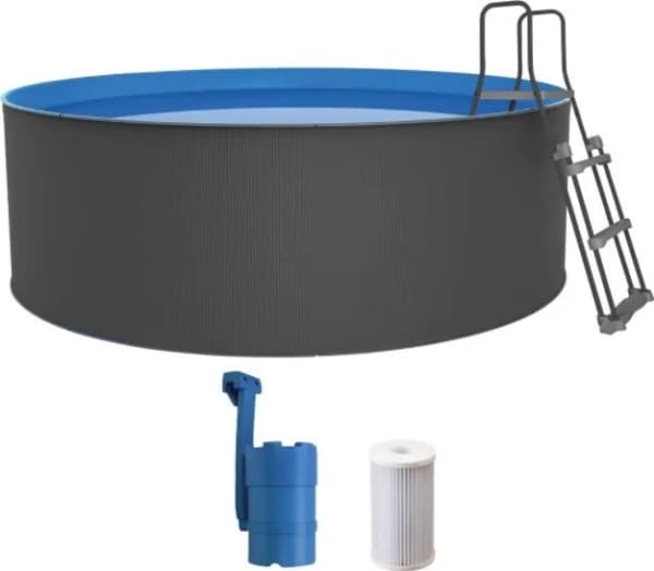 Santorini Basseng Rund Ø460x90 cm 13.500 L