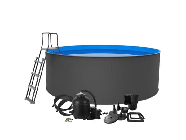 Santorini Pool XL Rund Ø360x120 cm 10.800 L