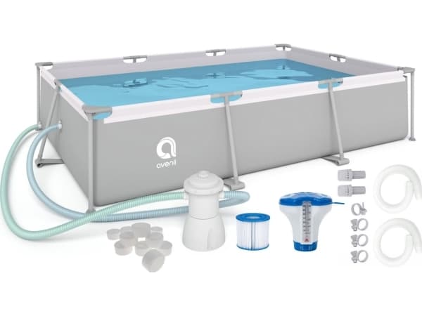 AVENLI A frame garden pool 300x207x65cm 15in1 SET