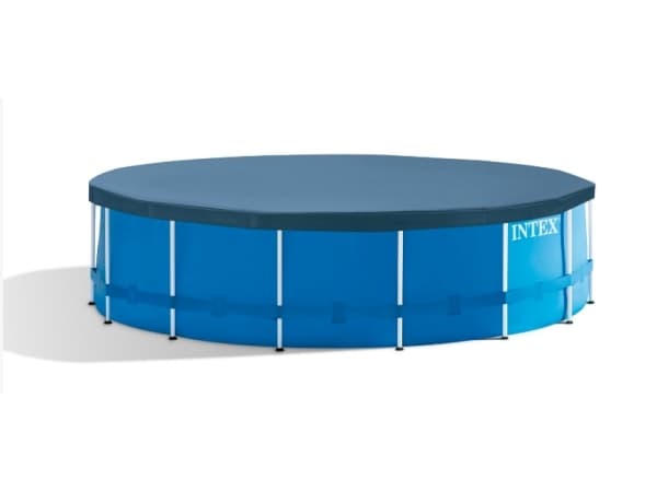 Intex 28242, 16805 l, Innrammet basseng, Voksen og barn, Stige, Blå, 70 kg