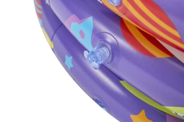 Bestway 52466, Kehikollinen uima-allas, Pyöreä, 2 vuosi/vuosia, Sininen, Purppura