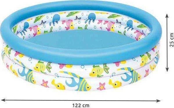 Bestway oppblåsbart basseng 122 cm (51009)