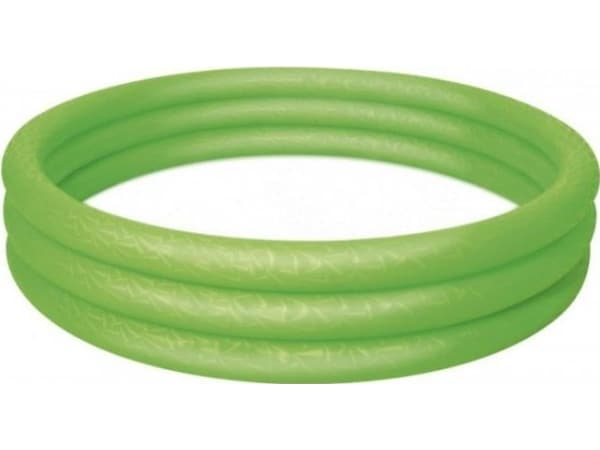 Bestway - 3-kammer oppblåsbart basseng 152x30cm (grønn)