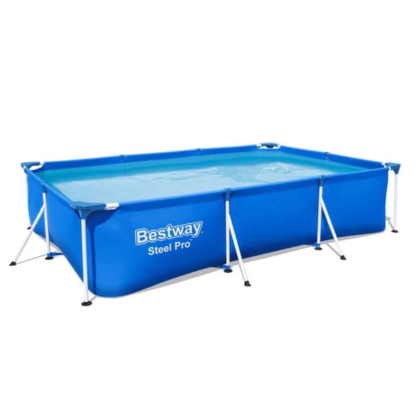 BESTWAY Steel Pro Tubular Pool - rektangulär - 3x2,01x0,66m