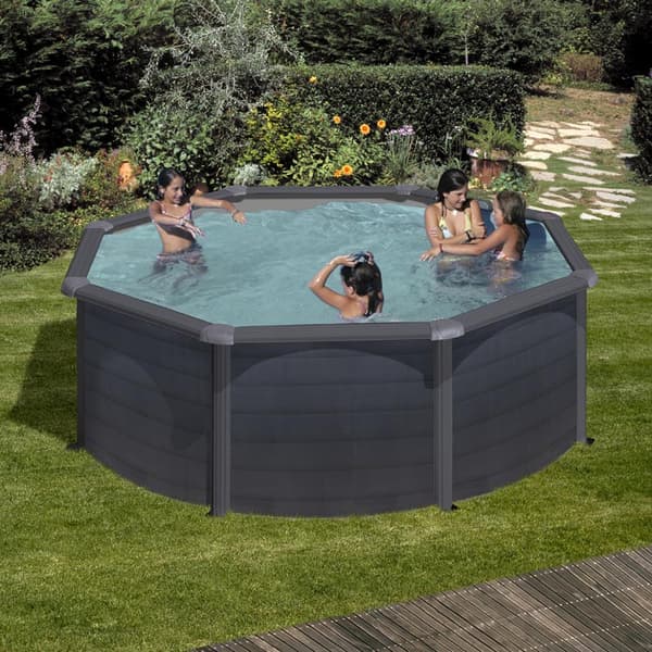 Riopool Graphite rund 350/122
