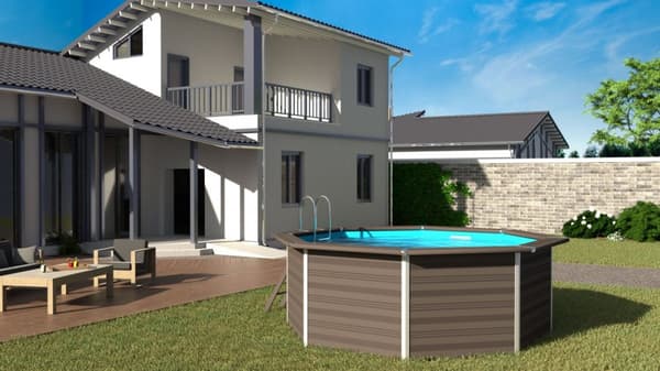 Rio Kompositpool rund 410/124
