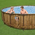 Miniatyrbillede 3 af 11: Bestway Power Steel swimmingpoolsæt 549x122 cm