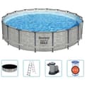 Miniatyrbild 1 av 10: Bestway Poolset Power Steel 549x122 cm