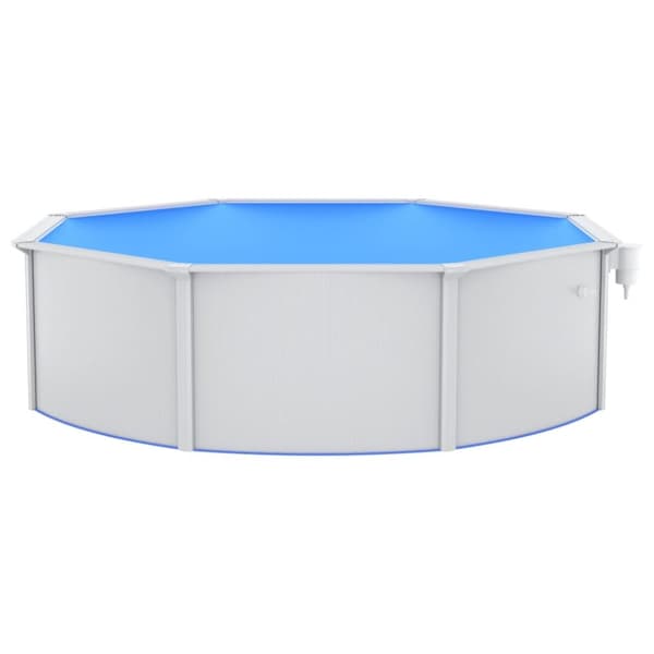 vidaXL swimmingpool med poolstige 460x120 cm