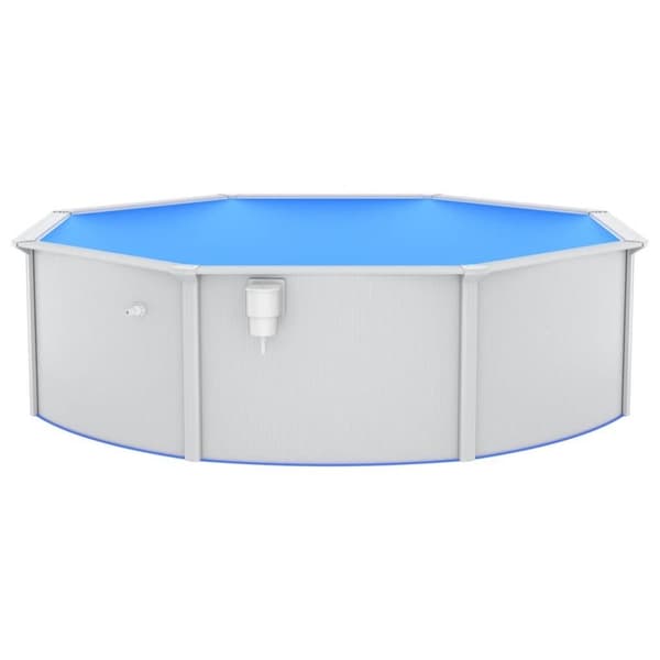 vidaXL swimmingpool med sandfilterpumpe 460x120 cm