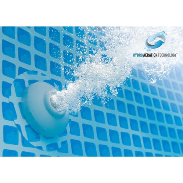 INTEX fritstående swimmingpool Graphite Gray Panel 478x124 cm