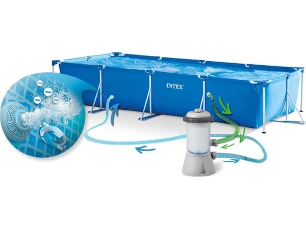 Intex telineallas 450x220x84cm 10in1 Intex 28274GN Intex 28274GN