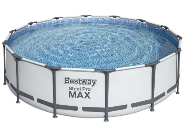 Bestway 56950, 13030 l, Innrammet basseng, Stige, Blå, 54 kg