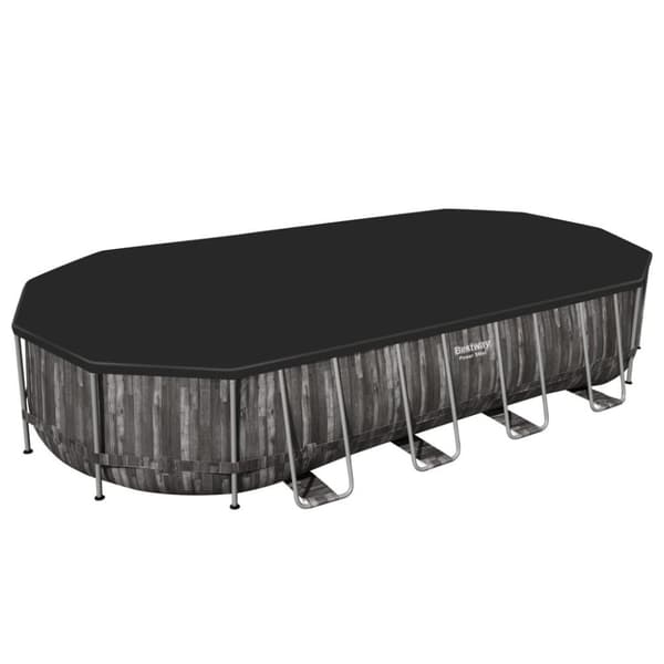 Bestway Trädgårdspool oval 7,32x3,66x1,22 m