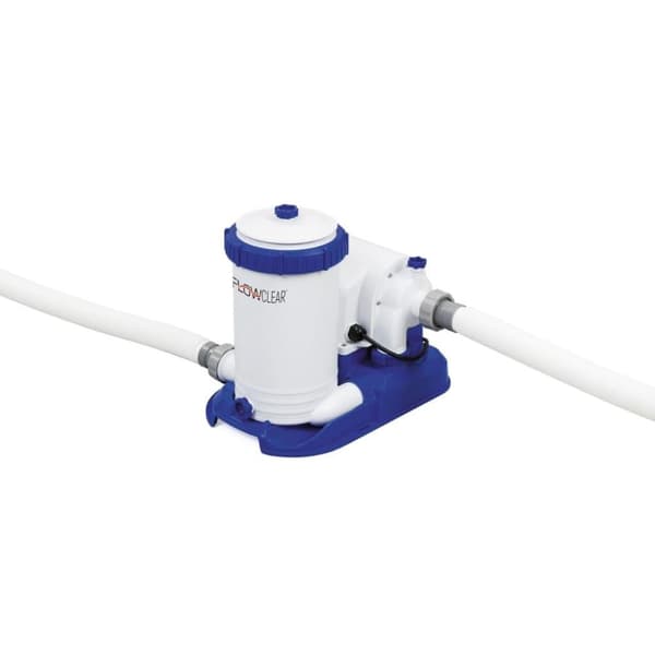 Bestway Trädgårdspool oval 7,32x3,66x1,22 m