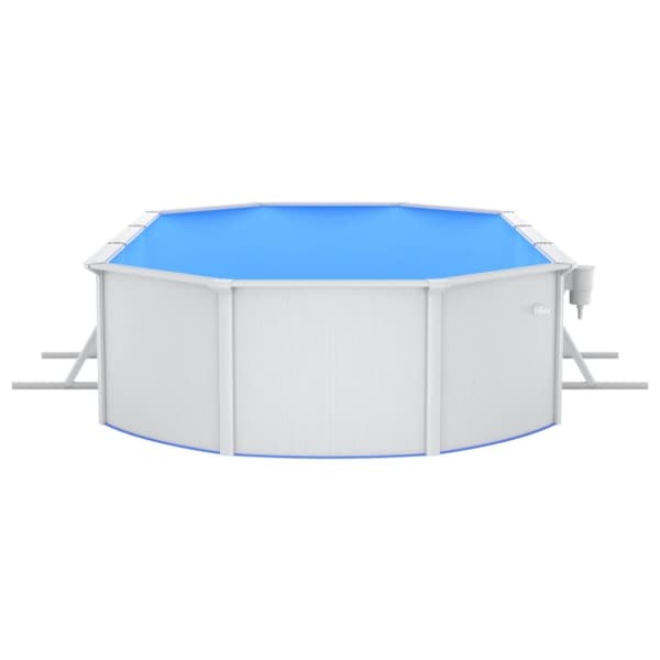 vidaXL Pool med sandfilterpump 610x360x120 cm