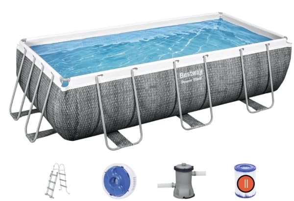 Bestway 56721, Innrammet basseng, Stige, 61,8 kg