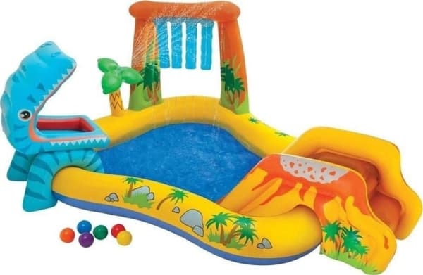 Intex 57444, Uppblåsbar pool, 310 l, 2 År, Vinyl, Multifärg