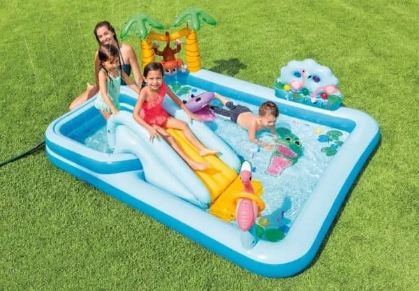 Intex Jungleeventyr Legepool 244x198x71 cm