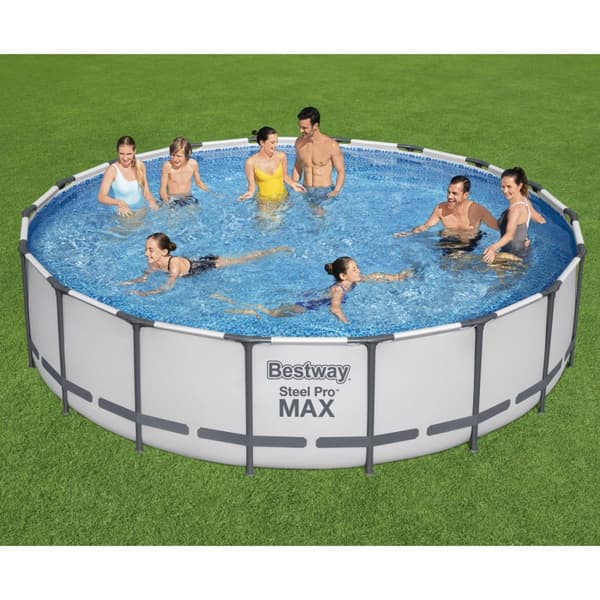 Steel Pro Max Pool 5,49 x 1,22m. KAMPANJ