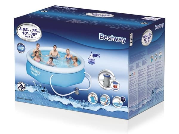 Bestway-uima-allas - pikasarja - suodatinpumpulla - 305 x 76 cm