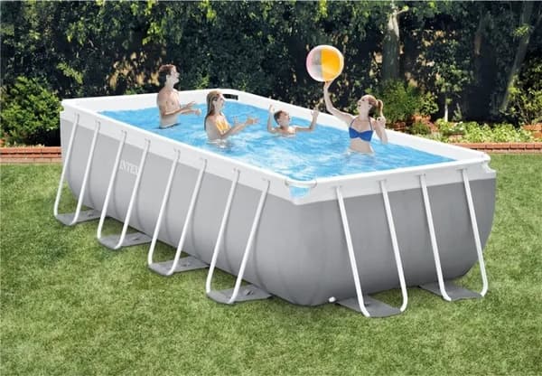 BASSENG INTEX ULTRA REKTANGULERT RAMMEBASSENG 4.88MX2.44MX1.07M