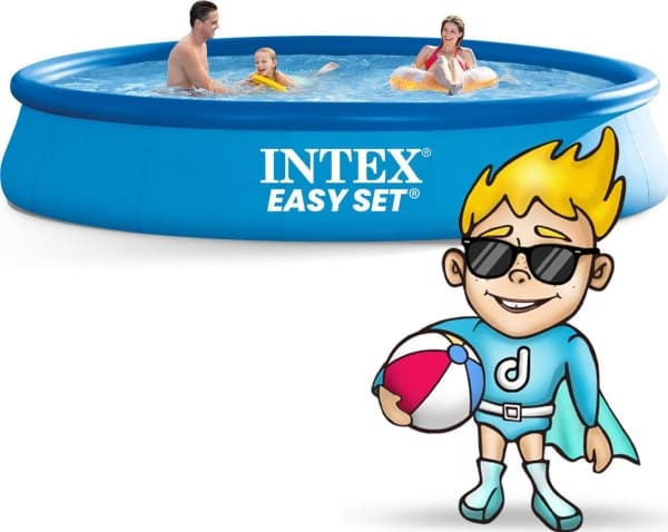 Intex Easy Set, 9792 L, Sininen, 22,5 kg