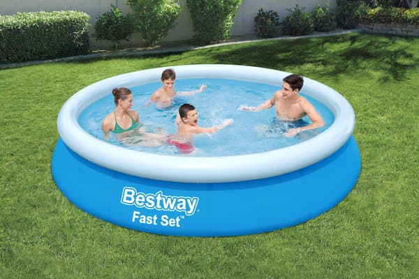 Bestway Swimming Pool - Fast Set - 366 x 76 cm - Inklusiv WAYS vedligeholdelsespakke
