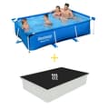 Miniatyrbillede 1 af 5: Bestway swimmingpool - Steel Pro - 259 x 170 x 61 cm - Inklusiv solsejl