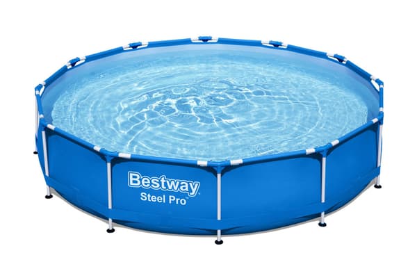 Bestway - uima-allas - Steel Pro - 366 x 76 cm - Sisältää WAYS-huoltopaketin, suodatinpumpun ja maakankaan