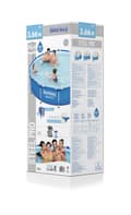 Miniatyrbillede 5 af 5: Bestway swimmingpool - Steel Pro - 366 x 76 cm - Inklusiv solsejl, filterpumpe og filter