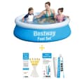 Pikkukuva 1 / 5: Bestway - uima-allas - Pikasarja - 183 x 51 cm - Sisältää korjaussarjan ja 75 testiliuskaa