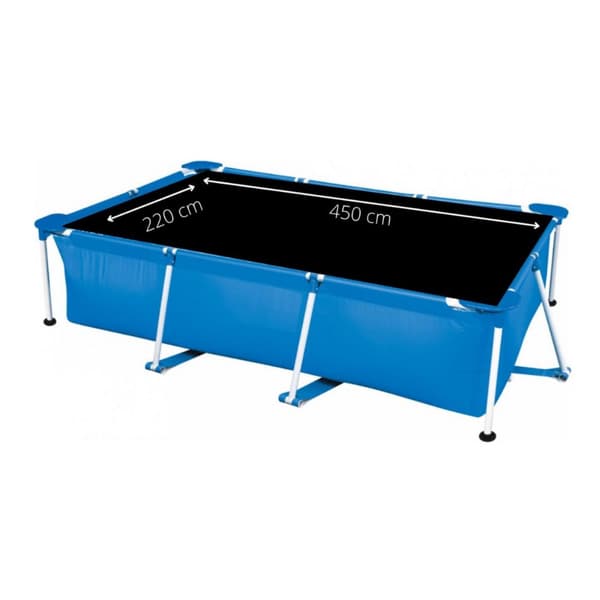 Intex swimmingpool - Rammebassin - 450 x 220 x 84 cm - Inklusiv solsejl, filterpumpe og filter
