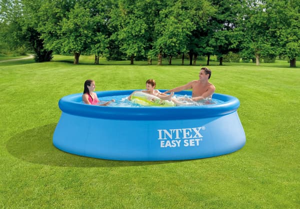 Intex - uima - allas - Easy Set - 305 x 76 cm - Sisältää aurinkopurjeen ja suodatinpumpun