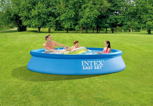 Intex swimmingpool - Nemt sæt - 305 x 61 cm - Inklusiv WAYS vedligeholdelsespakke & filterpumpe