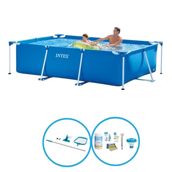 Intex-uima-allas suorakaiteen muotoinen runko 260x160x65 cm - Uima-allassetti