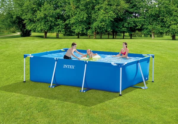 Intex-uima-allas suorakaiteen muotoinen runko 450x220x84 cm - Uima-allaspaketti