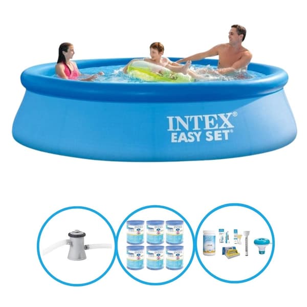 Intex Swimming Pool Easy Set - Swimming Pool Bundle - 305x76 cm