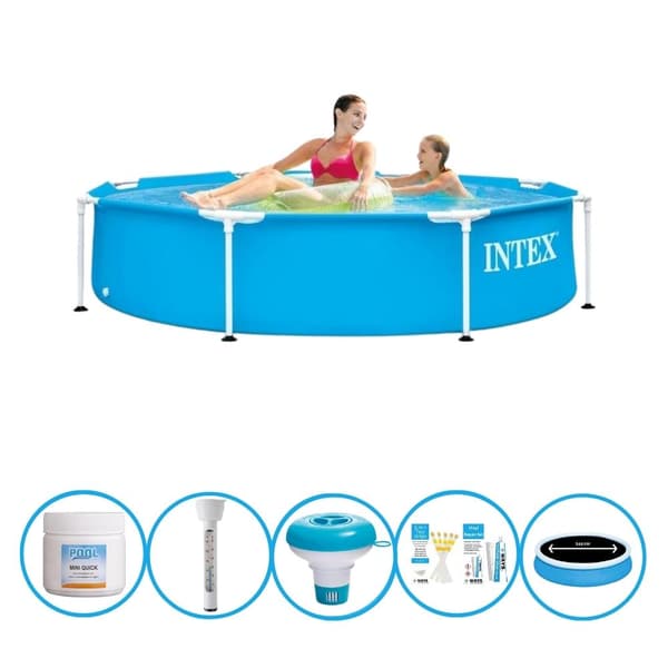 Intex-uima-altaan metallirunko 244x51 cm - Uima-allaspaketti